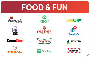 Food & Fun - ChooseYourCard eGift Card
