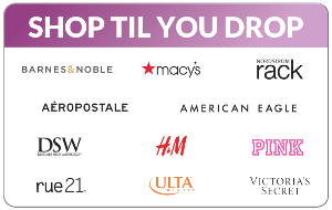 Shop Til Your Drop - ChooseYourCard eGift Card