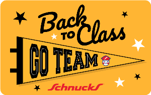 Schnucks Back to Class Black & Yellow eGift Card