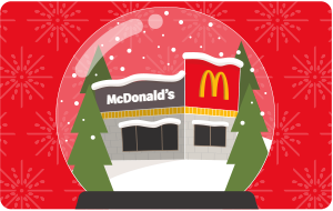Physical Holiday Get-Away Gift Card