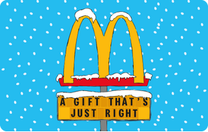 Physical Blue Sky Holiday Gift Card