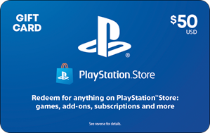 Sony PlayStation Store $50