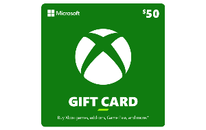 $50 Xbox Digital Gift Card