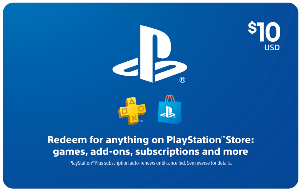 Sony PlayStation Store $10