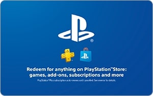 Sony PlayStation Store $100