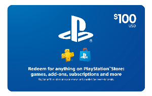 Sony PlayStation Store $100