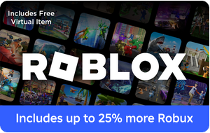 Roblox Digital Gift Card [Includes Free Virtual Item]