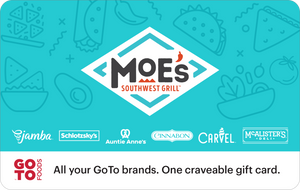 Moe’s Southwest Grill® eGift Card